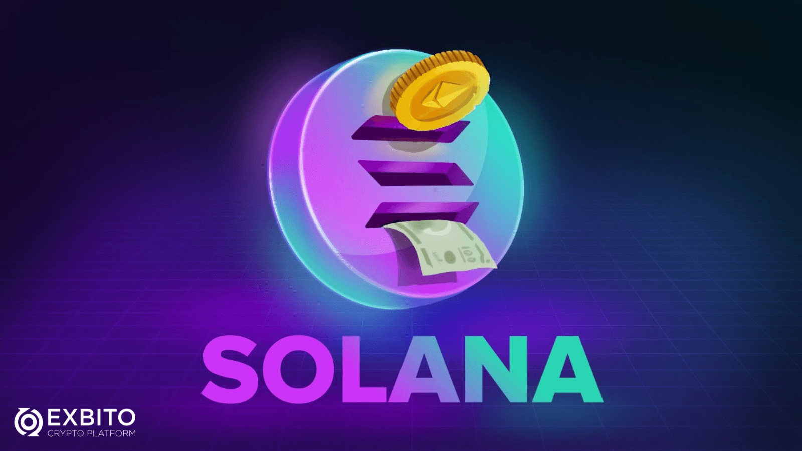 تسویه حساب آنی سولانا (SOL) در صرافی ارز دیجیتال اکسبیتو